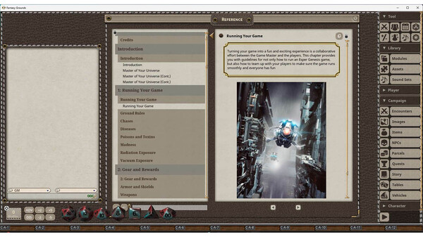 Fantasy Grounds - Esper Genesis 5E Master Technician's Guide
