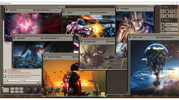 Fantasy Grounds - Esper Genesis 5E Master Technician's Guide
