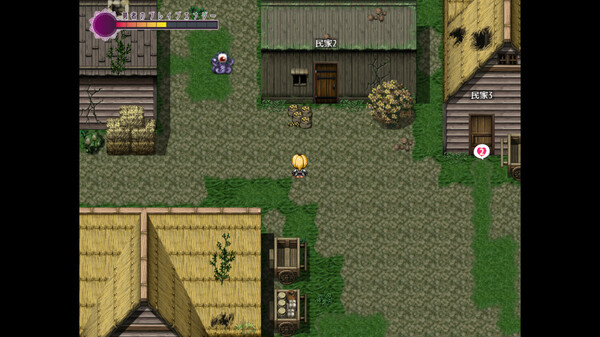 Screenshot z Hilda and the tower of Lust