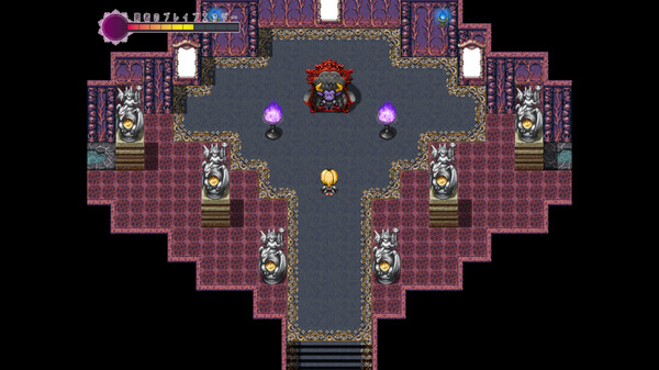 Screenshot z Hilda and the tower of Lust