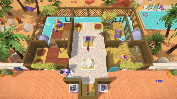 Screenshot of Tools Up! Ultimate Edition gameplay showing in-action mechanics