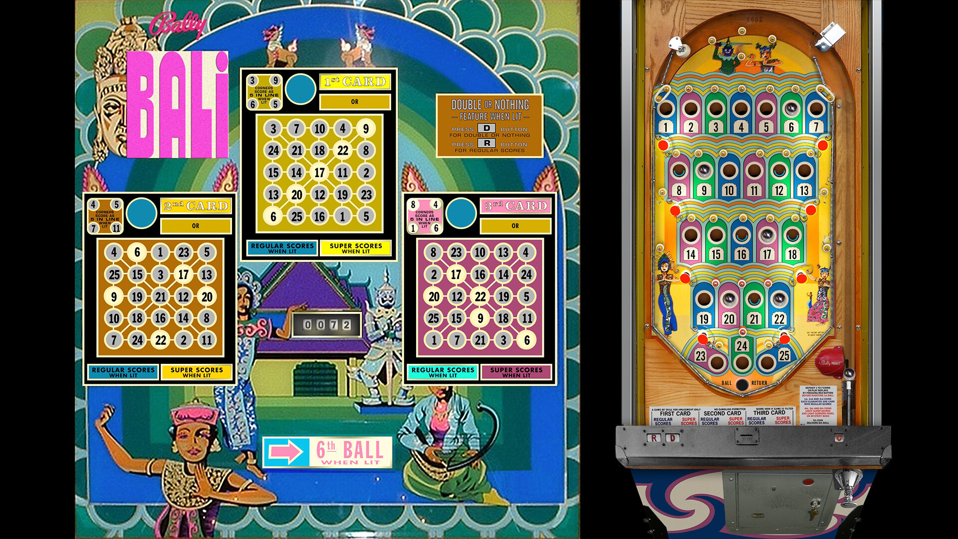 Bingo Pinball Gameroom - Bally Bali Featured Screenshot #1
