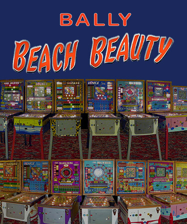 Bingo Pinball Gameroom - Bally Beach Beauty