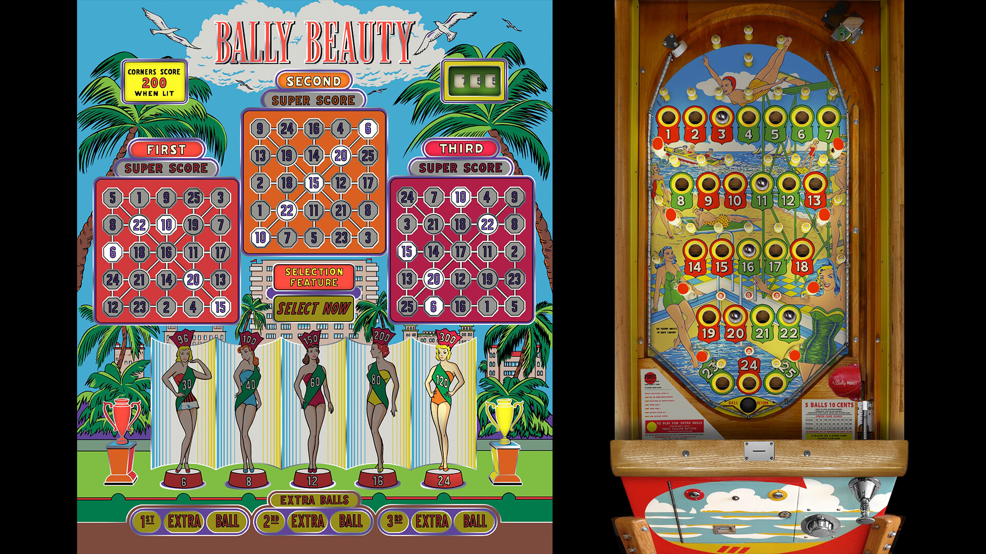 Bingo Pinball Gameroom - Bally Beauty Featured Screenshot #1
