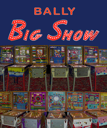 Bingo Pinball Gameroom - Bally Big Show