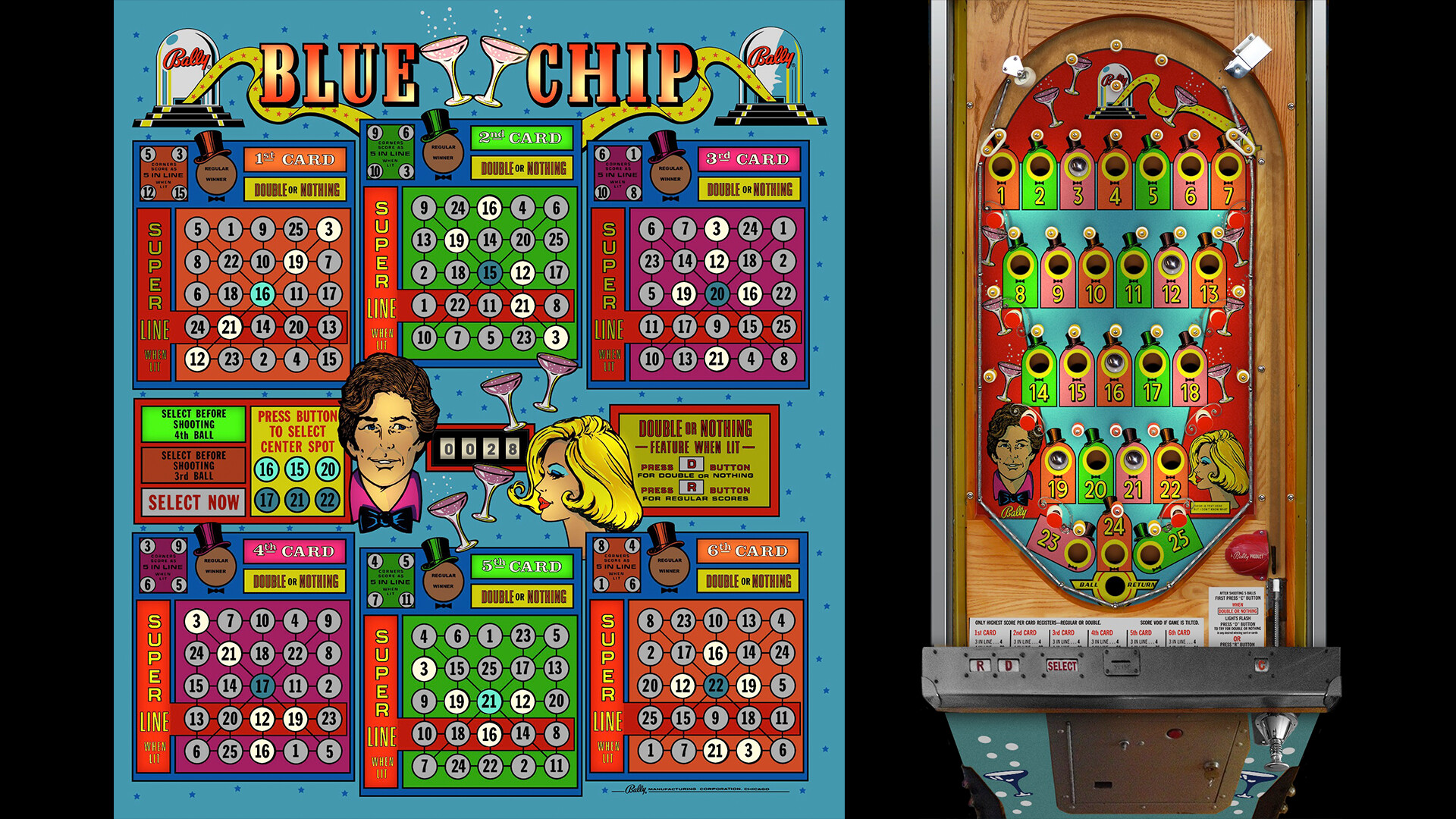 Bingo Pinball Gameroom - Bally Blue Chip Featured Screenshot #1