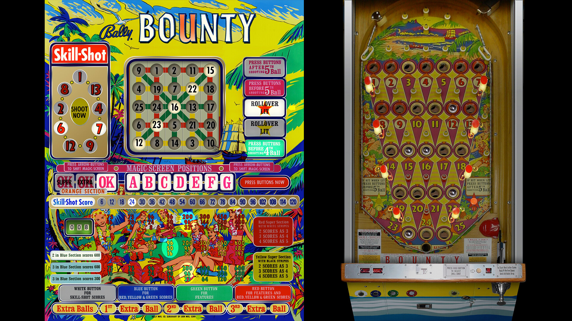 Bingo Pinball Gameroom - Bally Bounty Featured Screenshot #1