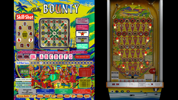 Bingo Pinball Gameroom - Bally Bounty