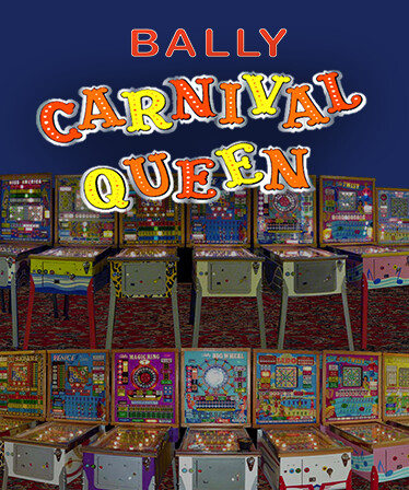 Bingo Pinball Gameroom - Bally Carnival Queen