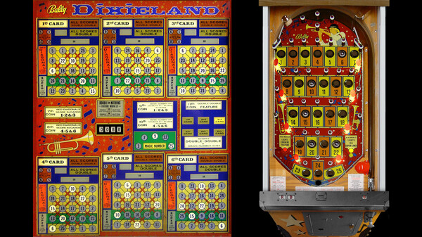 Bingo Pinball Gameroom - Bally Dixieland
