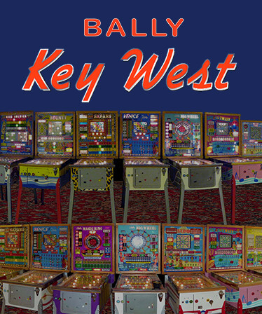 Bingo Pinball Gameroom - Bally Key West