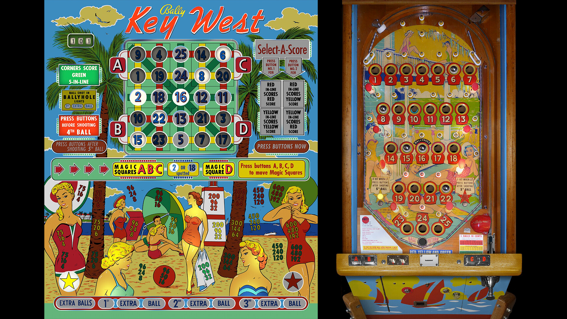 Bingo Pinball Gameroom - Bally Key West Featured Screenshot #1