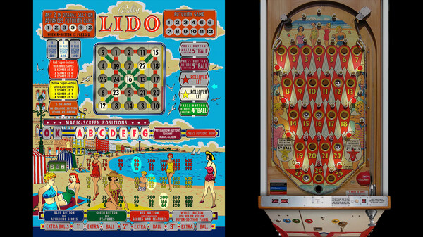 Bingo Pinball Gameroom - Bally Lido