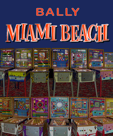 Bingo Pinball Gameroom - Bally Miami Beach