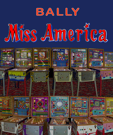 Bingo Pinball Gameroom - Bally Miss America