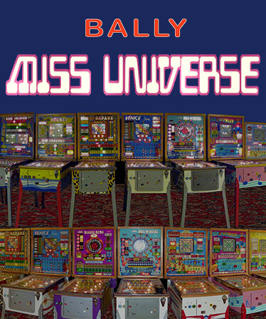 Bingo Pinball Gameroom - Bally Miss Universe