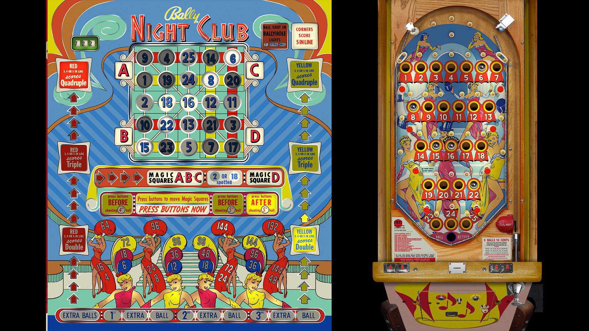 Bingo Pinball Gameroom - Bally Night Club Featured Screenshot #1
