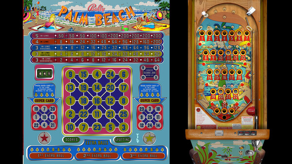 Bingo Pinball Gameroom - Bally Palm Beach