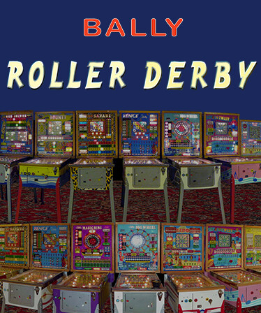 Bingo Pinball Gameroom - Bally Roller Derby