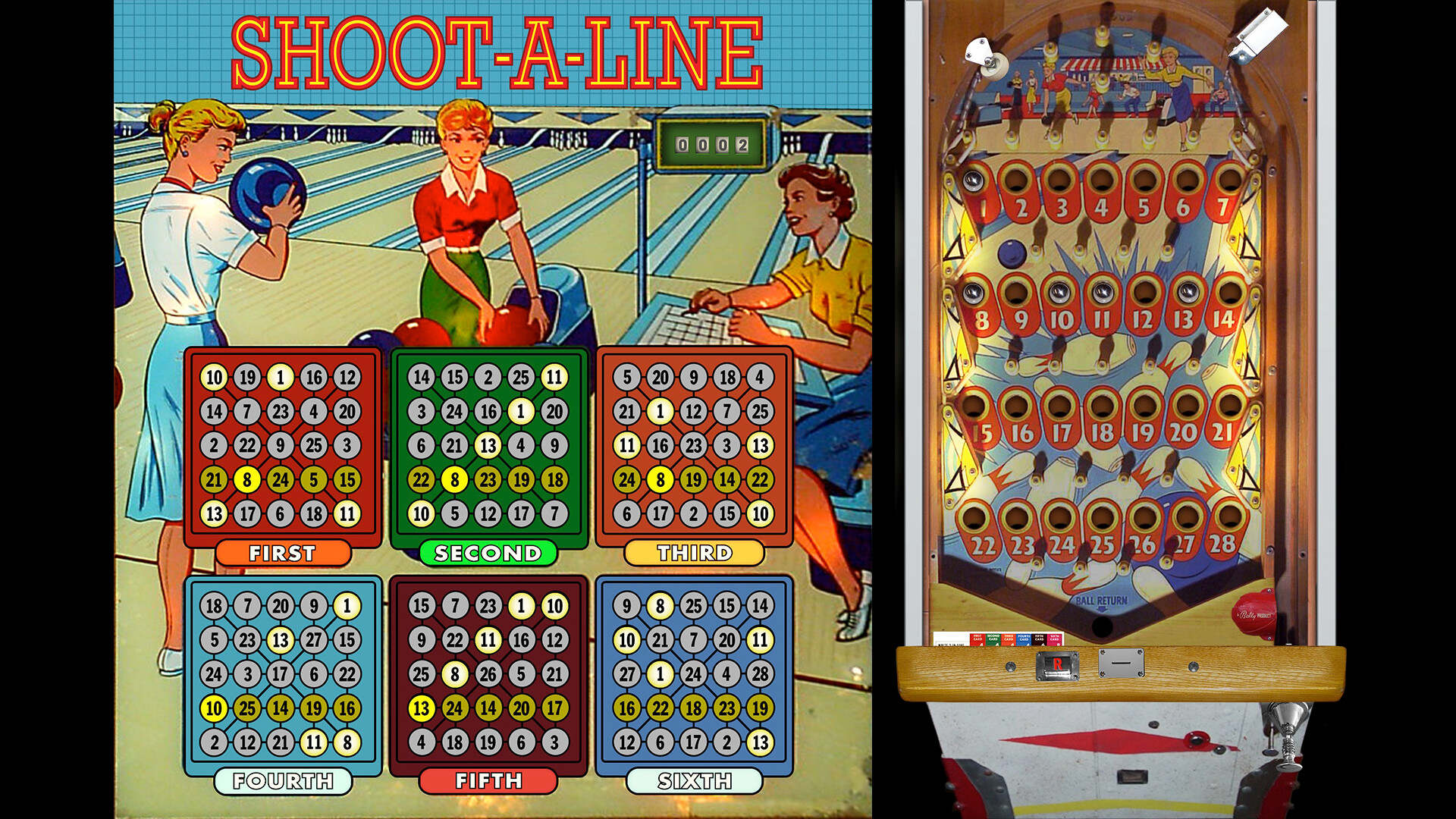 Bingo Pinball Gameroom - Bally Shoot A Line Featured Screenshot #1