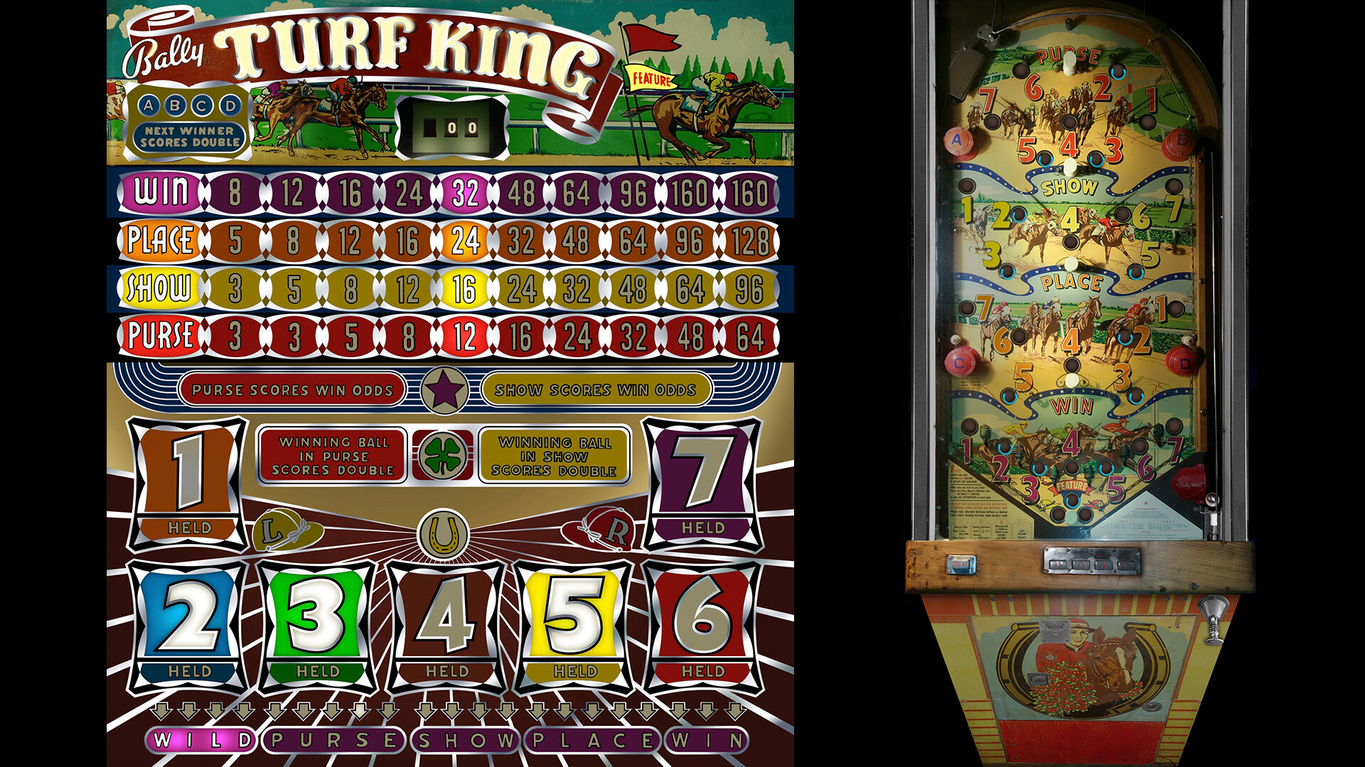 Bingo Pinball Gameroom - Bally Turf King Featured Screenshot #1