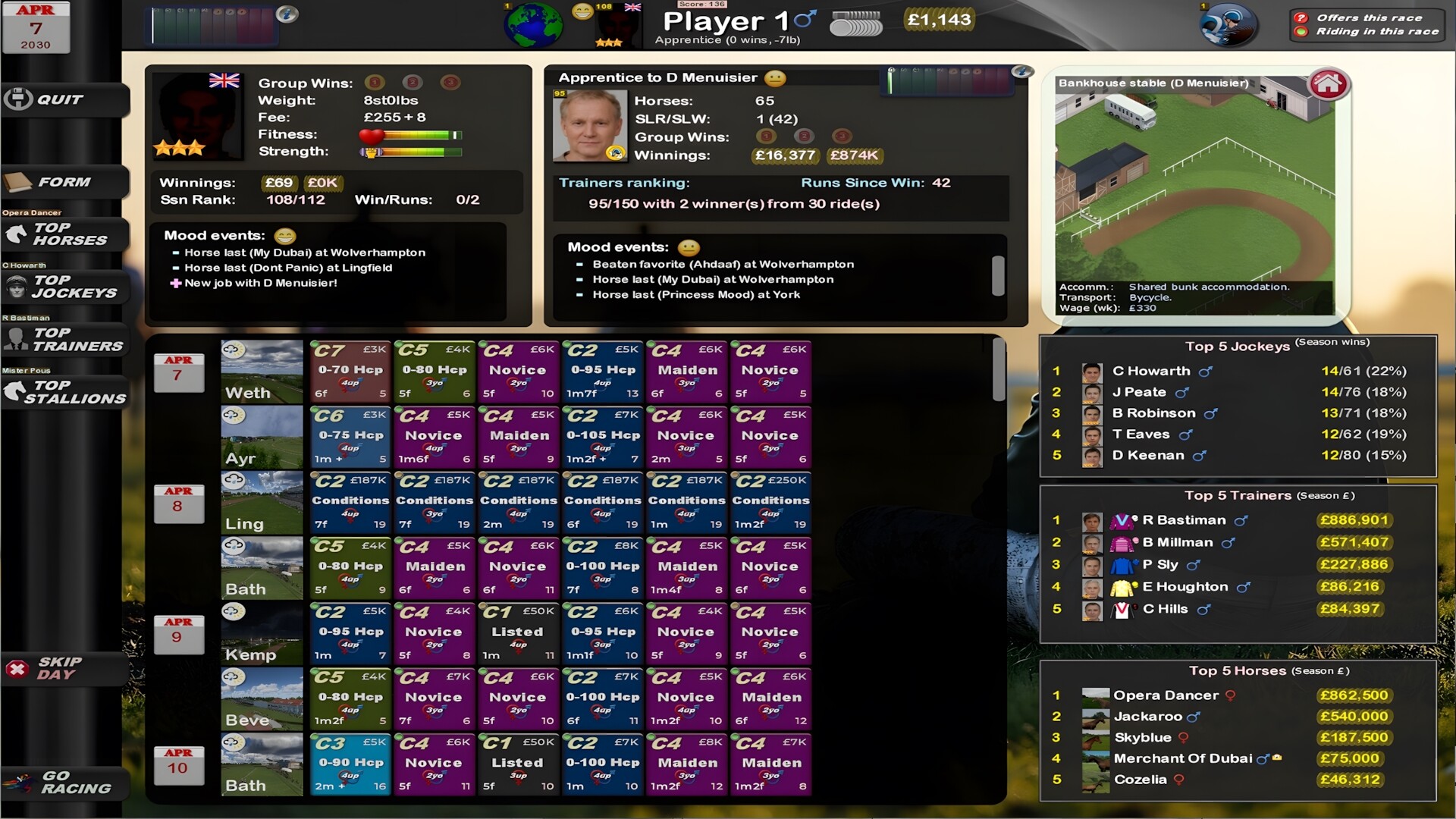 Starters Orders 8 Horse Racing screenshot #4