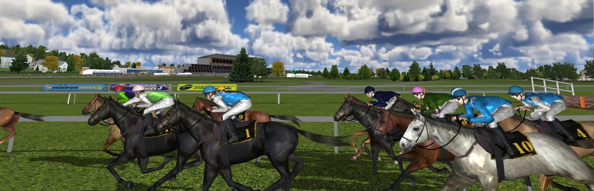 Starters Orders 8 Horse Racing