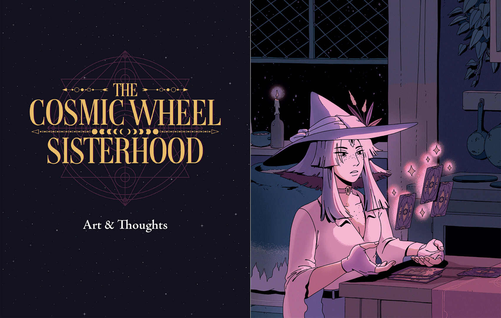 The Cosmic Wheel Sisterhood Digital Artbook Featured Screenshot #1