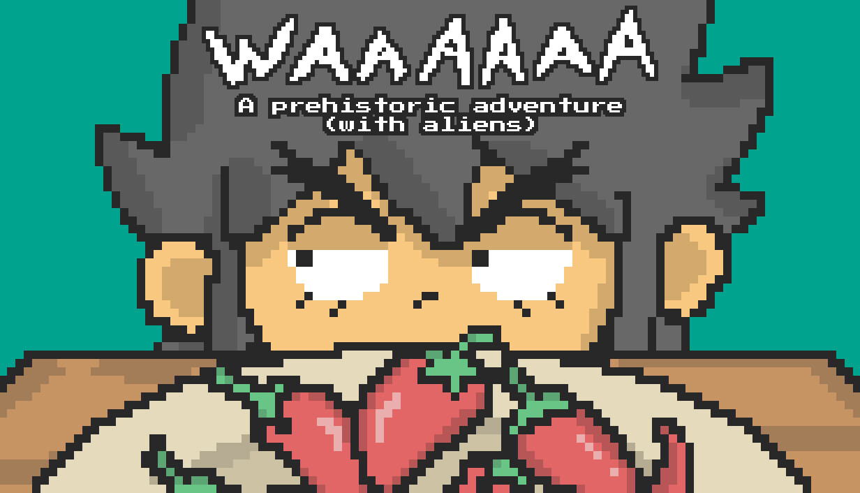 Waaaaaa: A Prehistoric Adventure With Aliens cover art