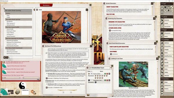 Fantasy Grounds - The Ashen Monk Uprising