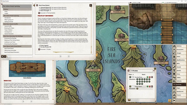 Fantasy Grounds - The Ashen Monk Uprising