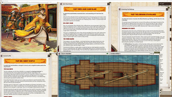 Fantasy Grounds - The Ashen Monk Uprising