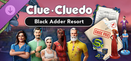 Clue/Cluedo: Black Adder Resort Crime Scene Bundle banner image