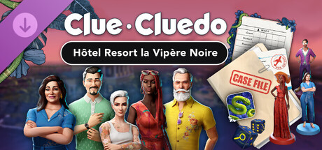 Clue/Cluedo: Black Adder Resort Crime Scene Bundle