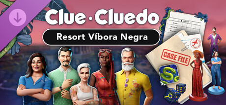 Clue/Cluedo: Black Adder Resort Crime Scene Bundle