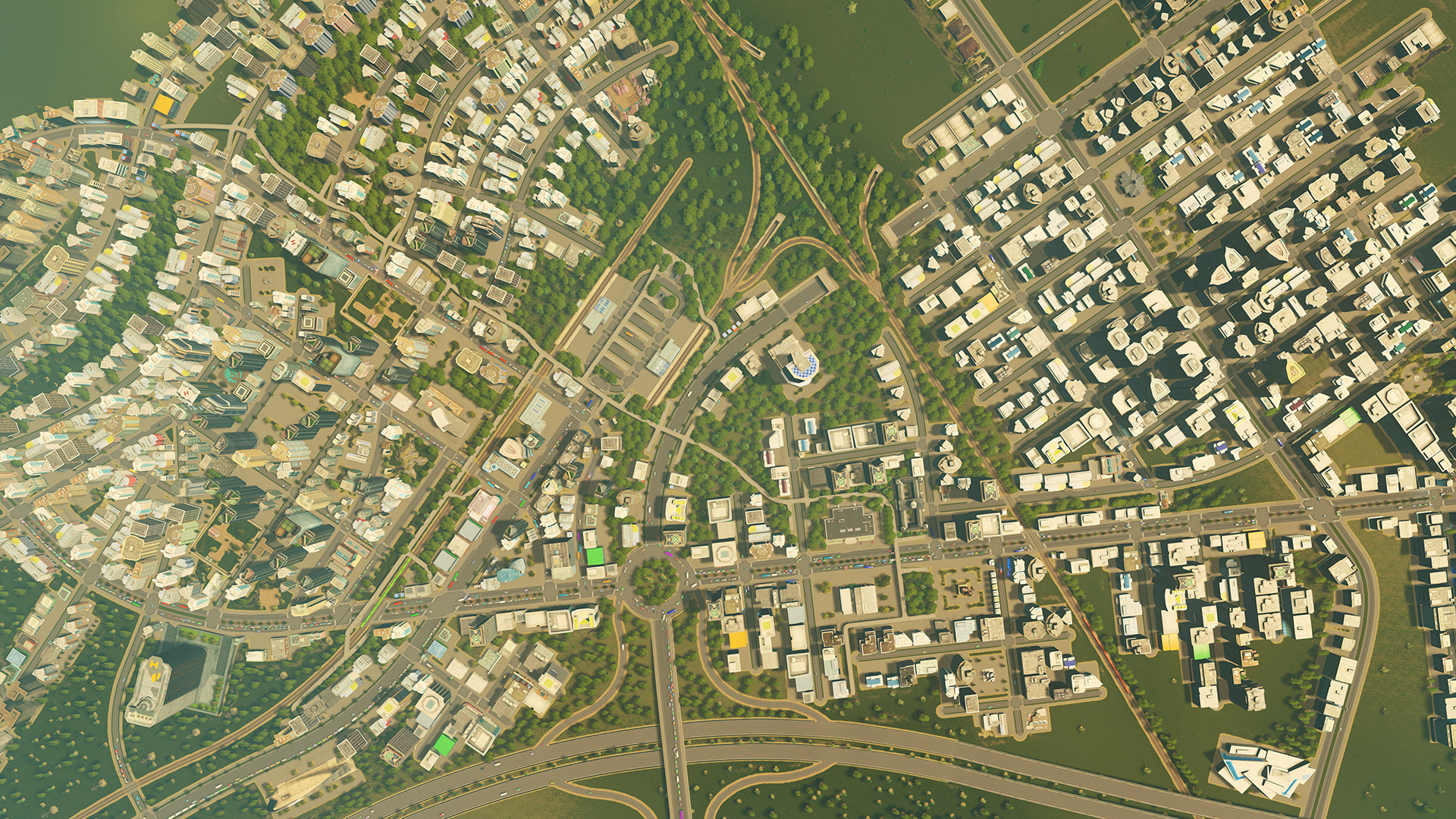 ภาพทางการ Cities: Skylines ลำดับ 2