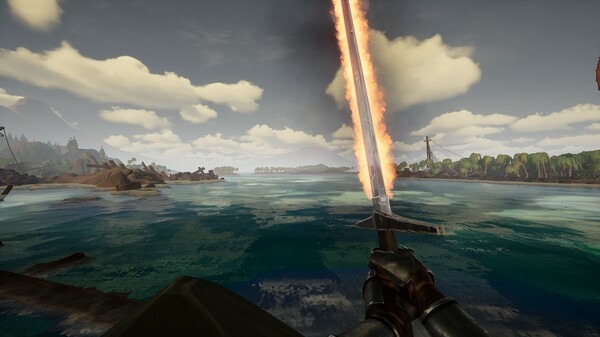 Expedition Agartha - Flaming Weapon Effect