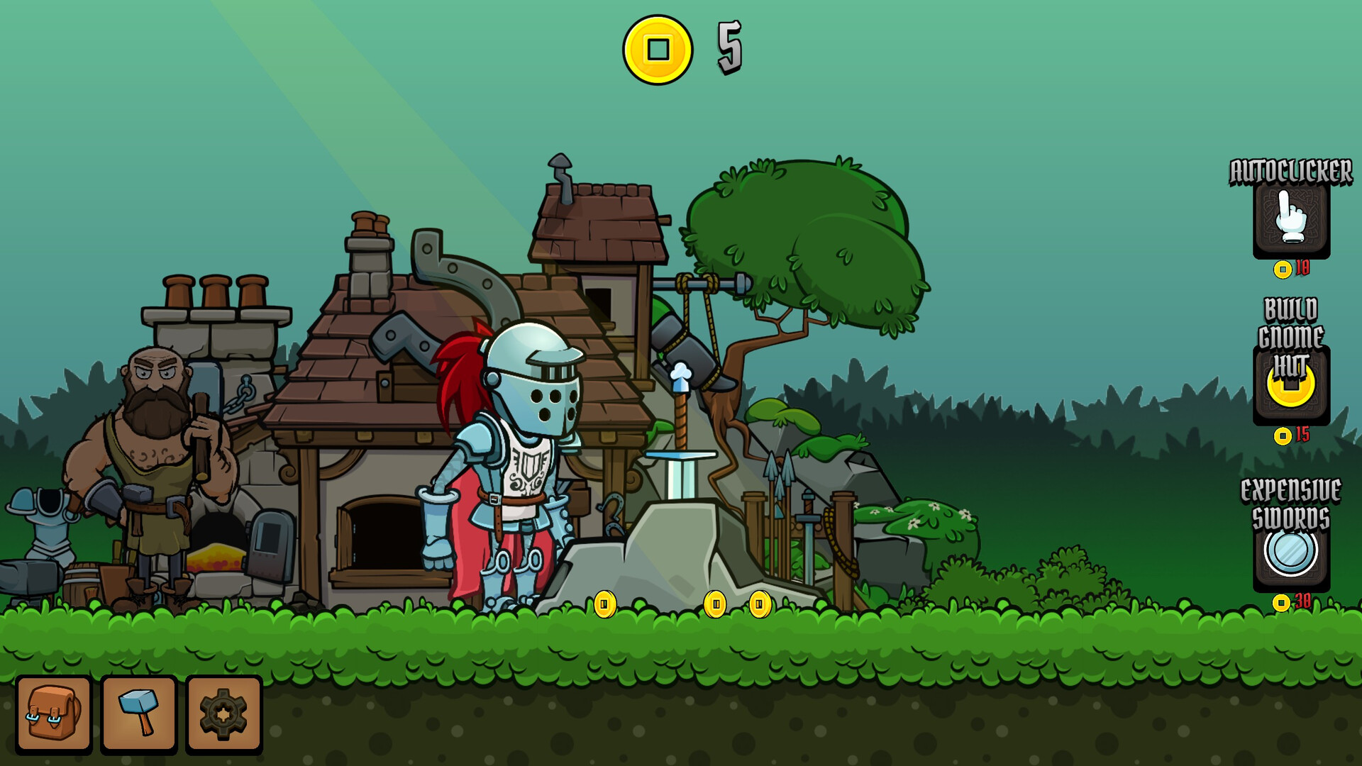 Excalibur's Swordstone Idle Forge screenshot #1
