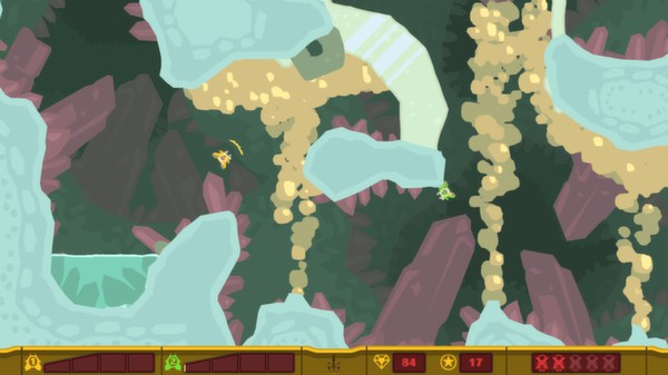 Screenshot z PixelJunk™ Shooter