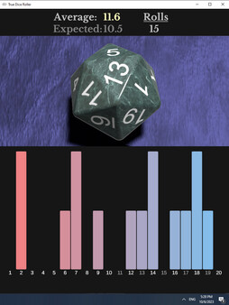 True Dice Roller