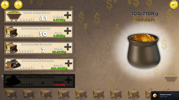 Gold Rush Clicker — gameplay screenshot 3