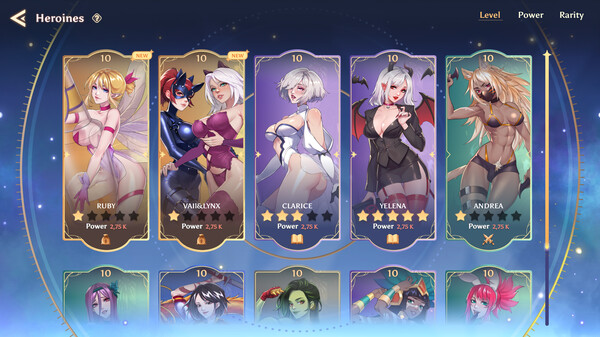 Screenshot of Lust Kingdom gameplay showing in-action mechanics