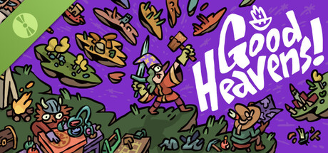 Steam header art for Good Heavens! Demo