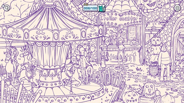 Hidden Cats in Spooky Town.