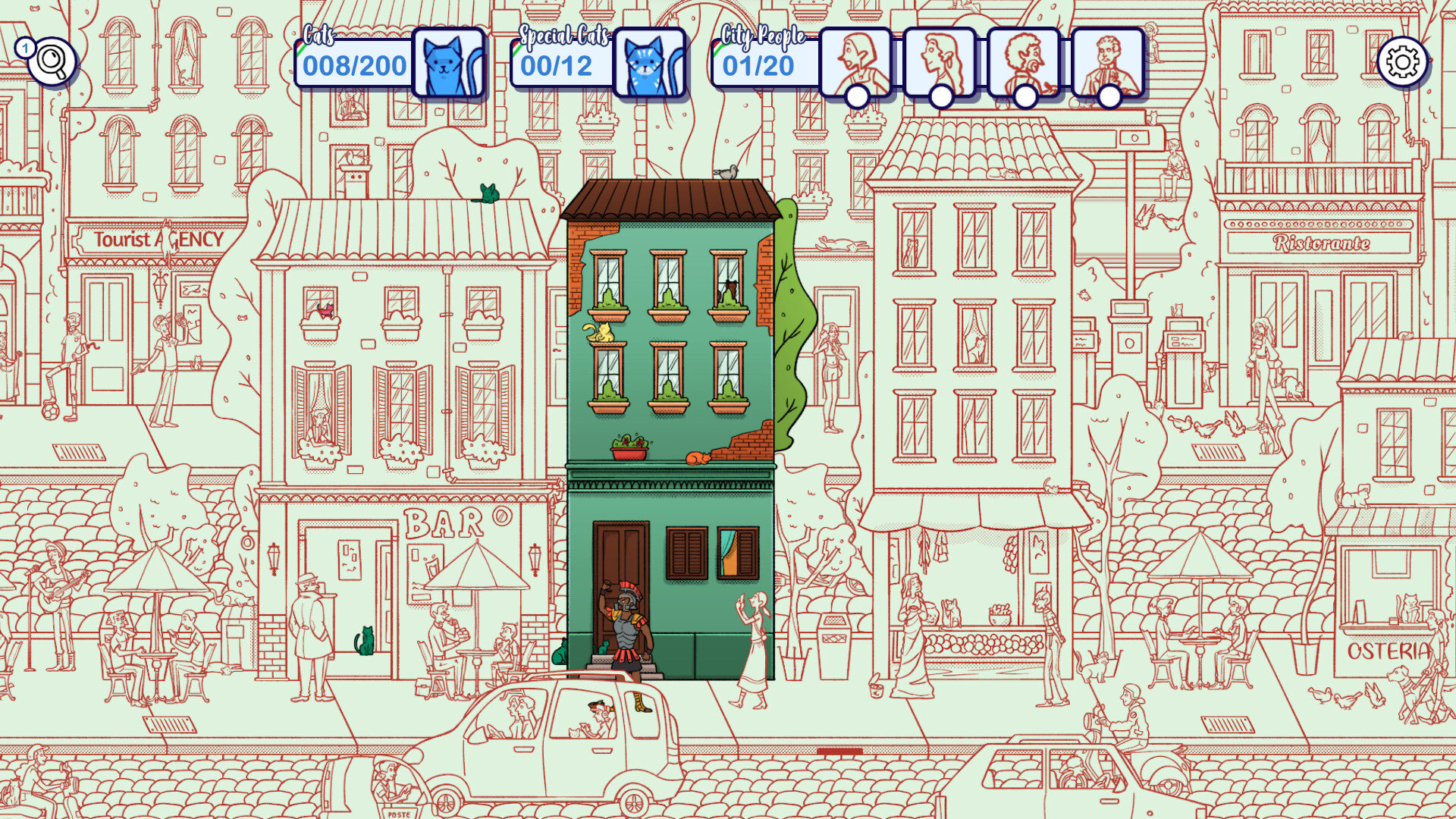 Hidden Cats in Rome screenshot #2