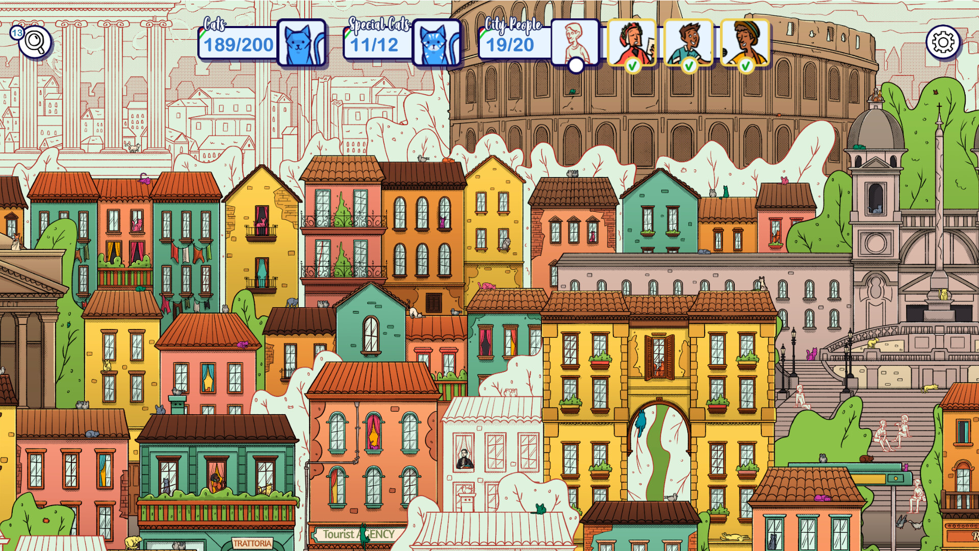 Hidden Cats in Rome screenshot #4