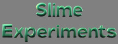 Slime Experiments