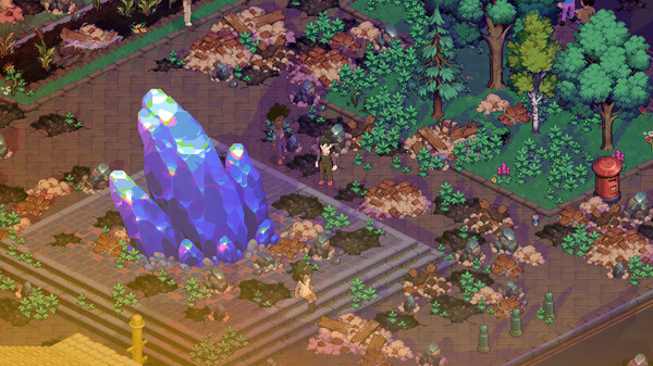 Screenshot of Moonfrost gameplay showing in-action mechanics