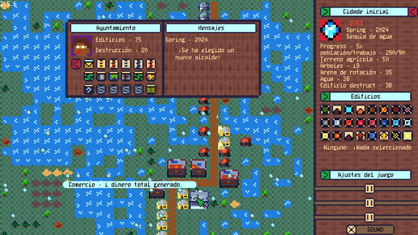 Captura 4 de Square City Builder