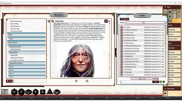 Fantasy Grounds - Pathfinder 2 RPG - Society Scenario #1-10: Tarnbreaker's Trail